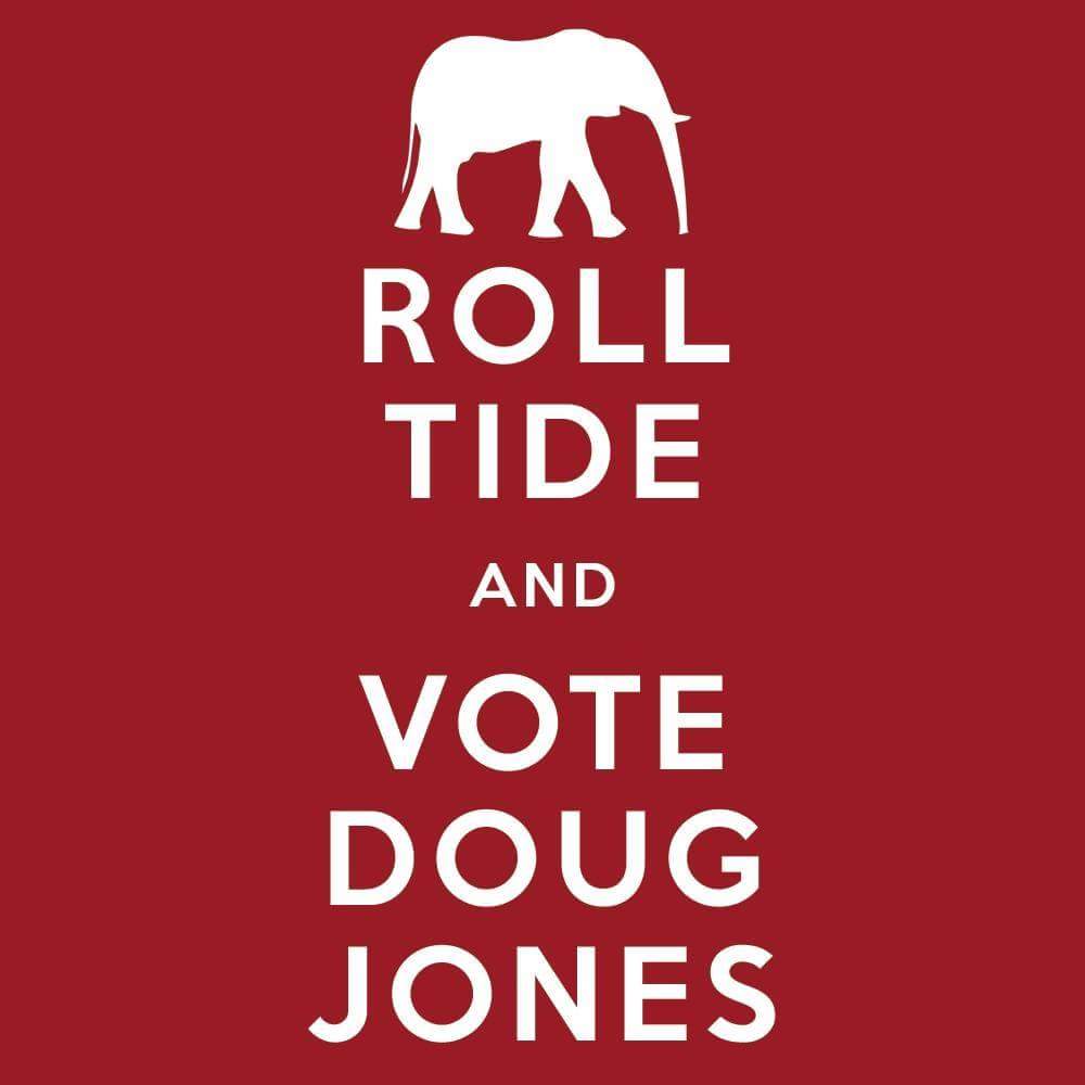 brookecarbo's tweet photo. Your half-time reminder...
#IronBowl #ironbowl2017 #RollTide #DougJonesForSenate #DougforUS https://t.co/cfQxglcoNv