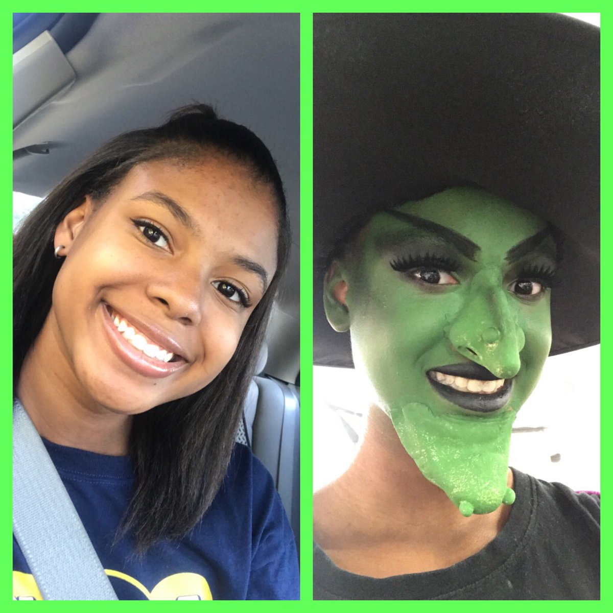 Meet Pearlasha Cook, The Wicked Witch in NFA's All-Dance production of The Wizard of Oz. Pearlasha will major in Dance in college. Don't miss her on NFA's stage 12/1 @7:00 &amp; 12/2 <a href="/2/">A 2-loop</a>.00. Tickets cost $5.00 (available at the door) #NFADance  #ItsNotEasyBeingGreen #GoldbackStandard