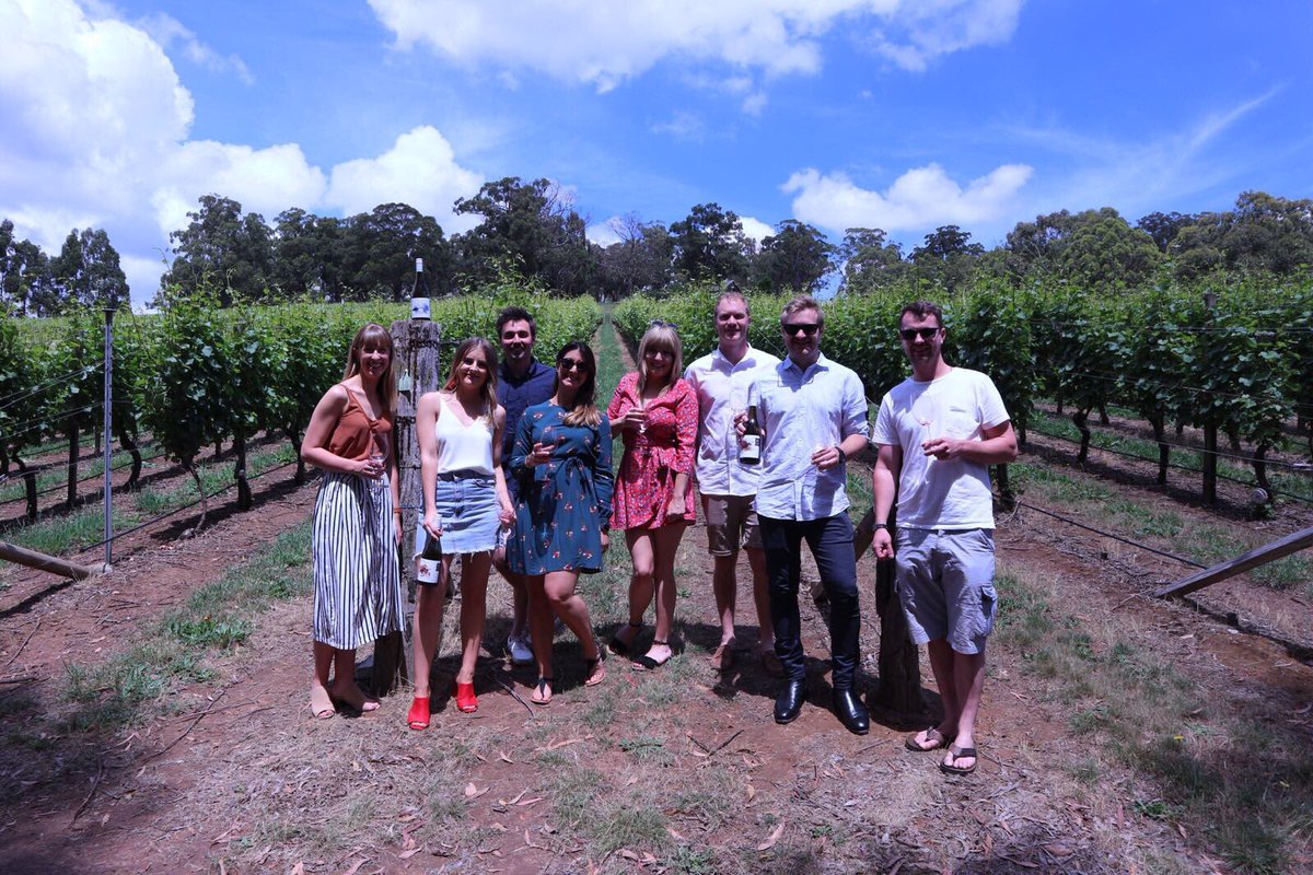JoanneMHowe's tweet photo. Amazing day sampling wines and tour of #Vinteloper vineyard #Adelaide 🌳🍷🐨🇦🇺 https://t.co/12Gvep20c1