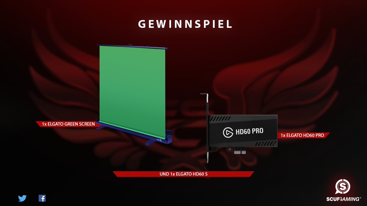 esport_club's tweet photo. Wir verlosen nun eine @elgatogaming HD60 PRO, eine HD60 S und einen Elgato Greenscreen! Nutzt eure Chance! Was müsst ihr tun?

Folgt @expert_TechnoM &amp; @elgatogaming und retweetet diesen Tweet.

Ausgelost wird das Giveaway am Montag, den 27.11.2017
#GOMunich https://t.co/bHzwjxT57R