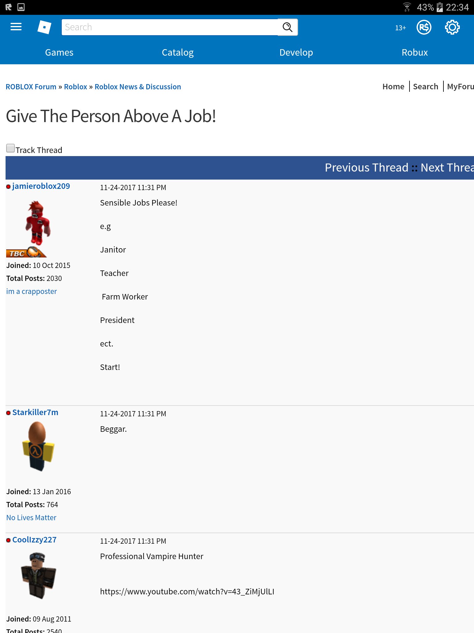 Rhyan Smith on X: Guest's have been updated! #ROBLOX
