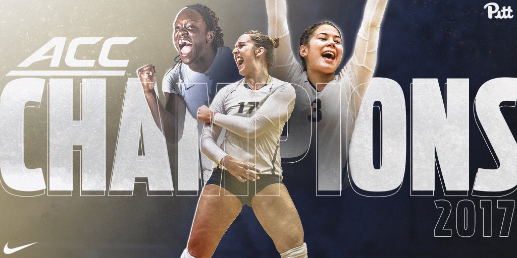 Pitt_VB's tweet photo. CHAMPIONS! 🏆

Pitt claims a piece of the 2017 @ACCVolleyball title!

#H2P #Become https://t.co/RTrDNwW08d
