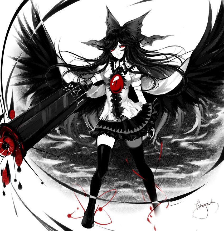 touhou_dbooks's tweet photo. https://t.co/iQnPUs9J7f reiuji utsuho (touhou) by sheya https://t.co/Oc3RXgJLq2
