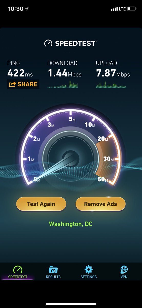 DominicanTech's tweet image. So this what @ATT  resorts to. Over a decade of loyalty and yeah I get these speeds. Hmm @TMobile is looking pretty good right now.