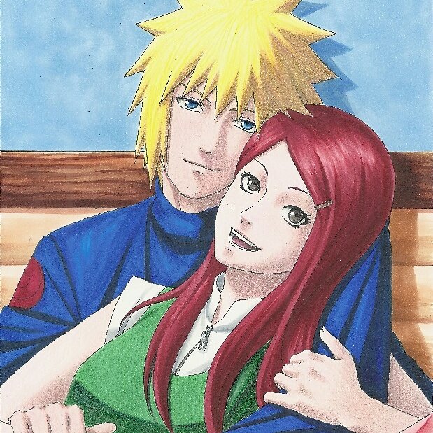 Desenho do Time Minato e Time 7