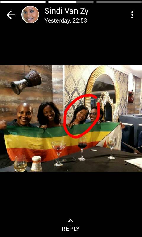 sindivanzyl's tweet photo. Fun was had. I received a few enquiries about Cde @tumalooms1 - honorary member of #ZimbabweTwitter and the Commander-in-Chief of Crossing Over to #ZimMen ! https://t.co/viYacmE27s