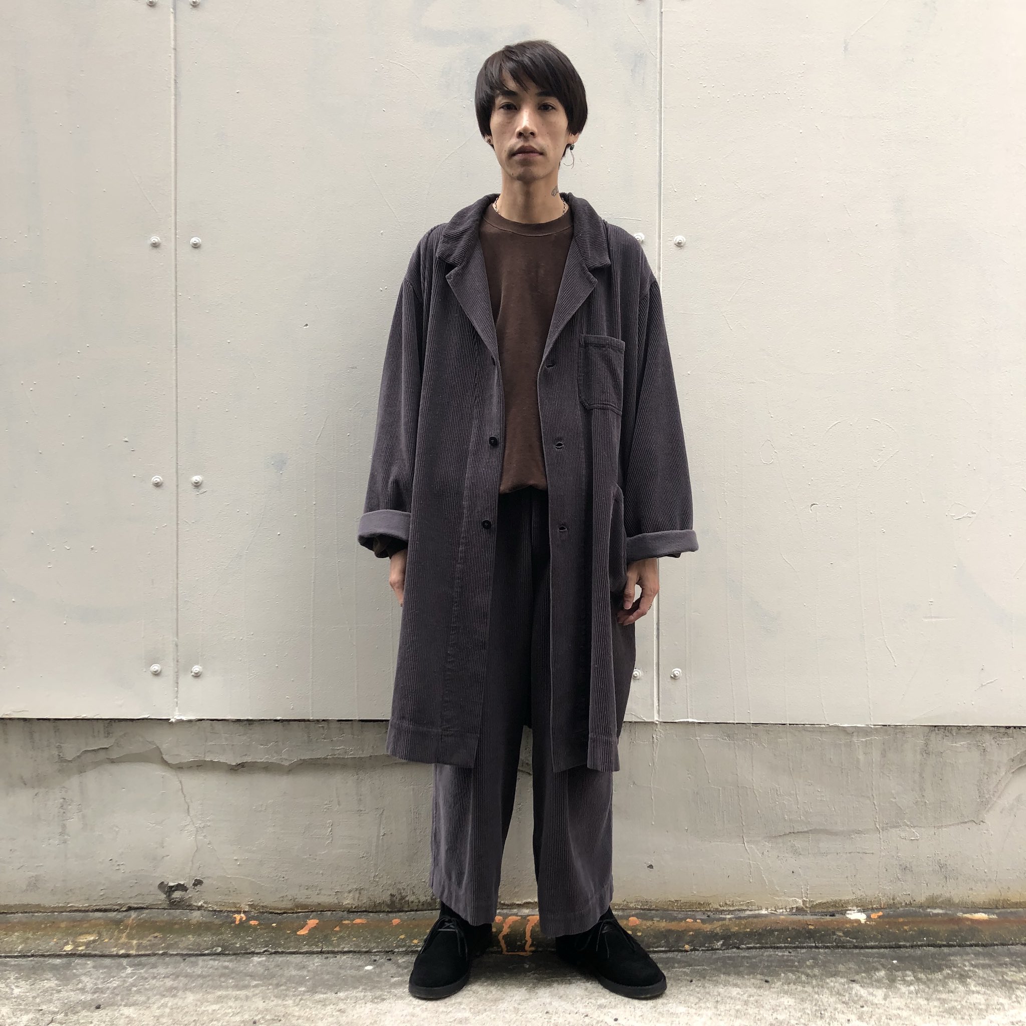 Badhiya(バディーヤ) オーバーサイズメルトンコート