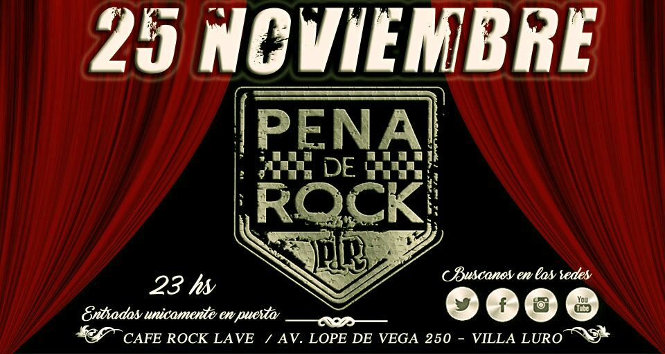 Ya tenés planes para esta noche? 🌙
Querés escuchar música y tomarte unas birras con gente copada?🎼🍻
A partir de las 23 podés pegarte una vuelta por Café Rock La Ve (Av. Lope de Vega 250, Villa Luro).
Rock, fiesta y amigos. Nos vemos ahí!🎉