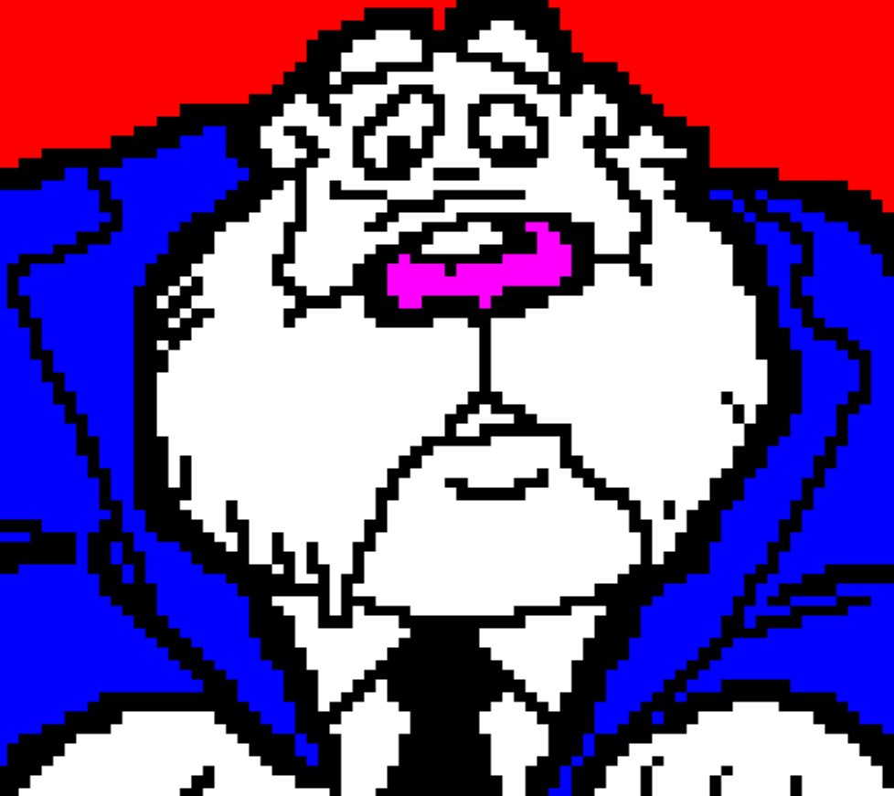 Horsenburger's tweet photo. #dangermouse #ColonelK #teletext #pixelart #cartoons https://t.co/dYaymb23Fk