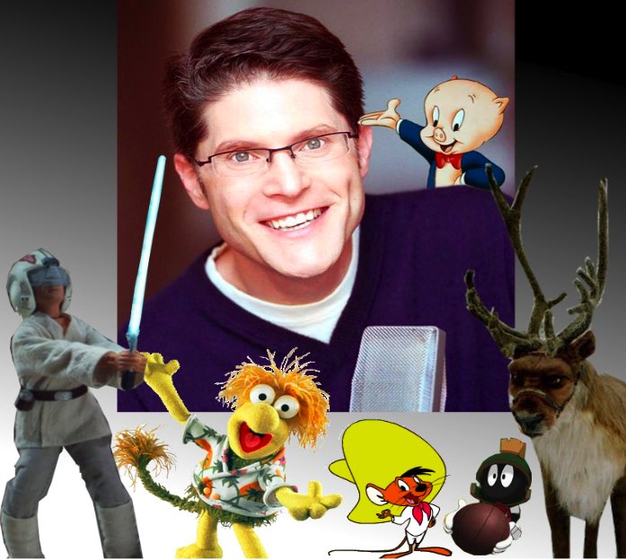BanksandBarber's tweet photo. I keep dropping I was with 1 of my favorite celebrities &amp; you haven't asked- JB
I thought U wanted me to ask about your outfit. Who was it -Laura 
Porky Pig! -JB
You mean the voice actor who plays Porky?-Laura 
No. I mean Porky. Sometimes he plays @BobBergen -JB
#PDBB #PDBB10 https://t.co/iQQ6PZeTIY