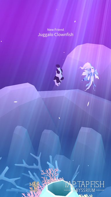 My Juggalo Clownfish:)  #taptapfish Download: https://t.co/XI5Lac0Uyd https://t.co/lwnc0t8ZLx<a href="/tag/taptapfish"class="tags">#taptapfish</a>