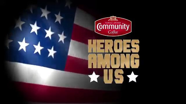Tonight we welcome Joe Wentz as our @CommunityCoffee Military Hero Among Us! Thank you for your service, Joe! https://t.co/ruaEkoRNuy