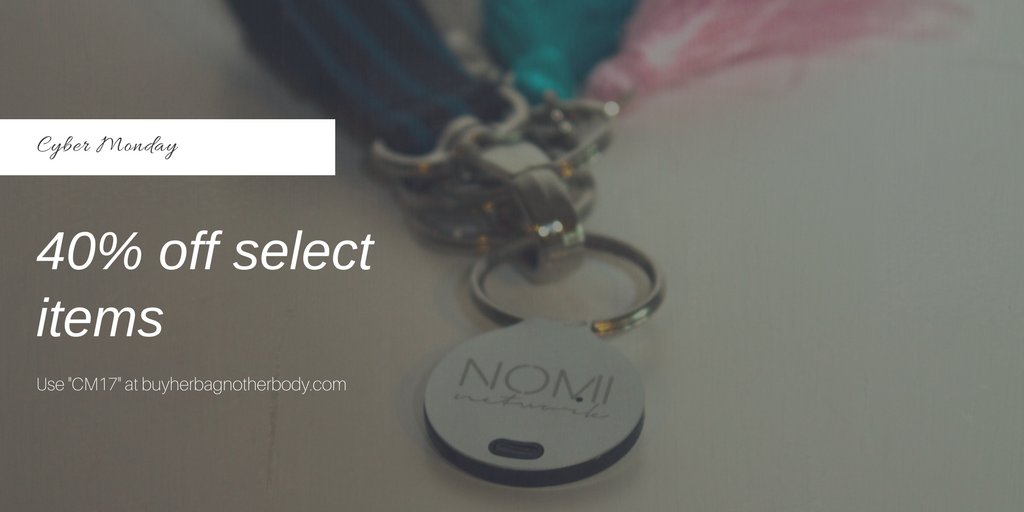 nominetwork's tweet photo. Cyber Monday is around the corner, and Nomi Network is giving 40% off select items this Monday for 24HRS with code "CM17". Get ready for the savings & special shipping discounts!
#oncelost #nowfound #lostandfound #found #finderskeepers #cybermonday #cm #bfcmwin https://t.co/ox9o3V2pwd