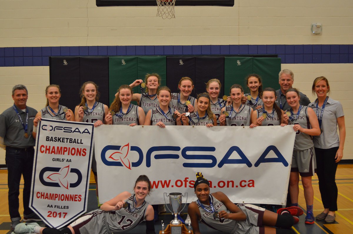 OfsaaMuskoka17's tweet photo. 1st Place Frontenac GOLD MEDAL @OfsaaMuskoka17 
#ofsaabasketball2017 #ofsaabasketball #girlswhohoop https://t.co/63s5E5TelK