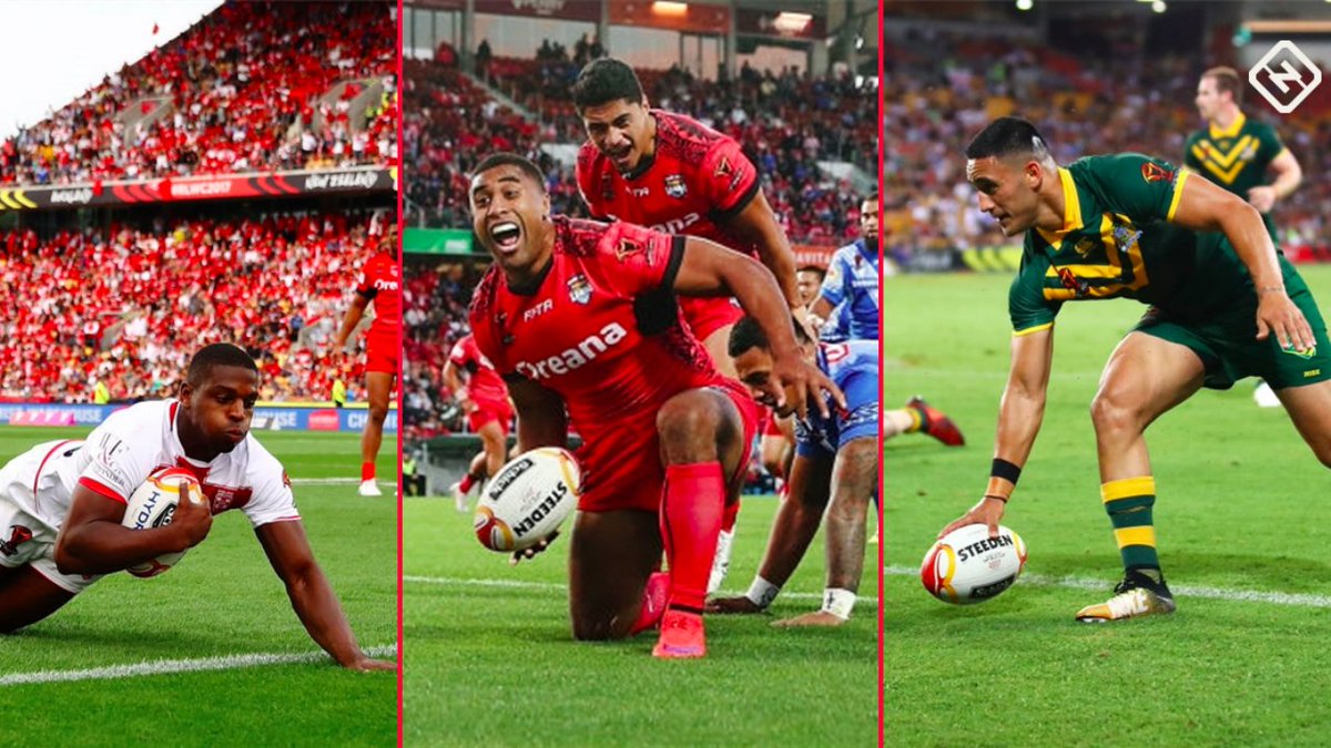 Rugby League World Cup top tryscorers.