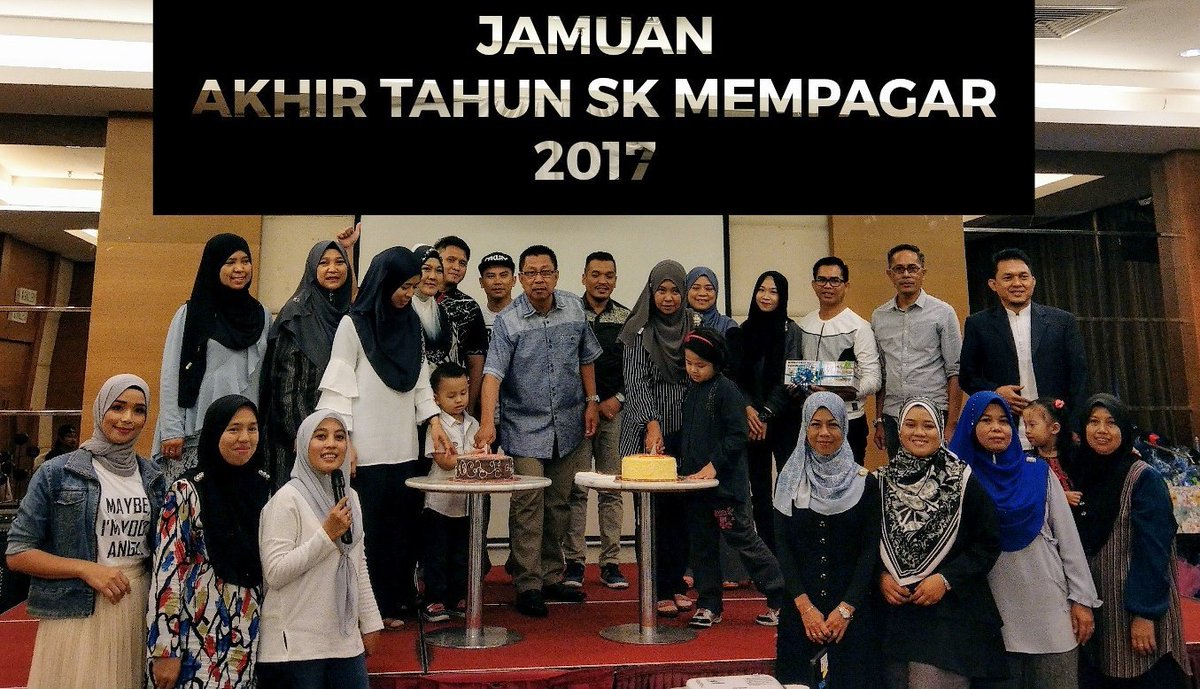 IdderesMh's tweet photo. Jamuan akhir tahun SK Mempagar 2017. #jamuan #skmempagar https://t.co/LTLQjjUV2o