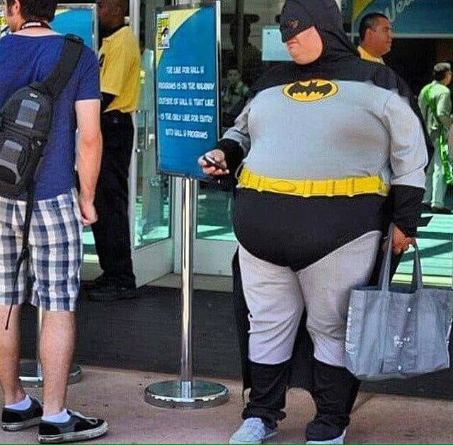 Quando Batman va a trovare la nonna.