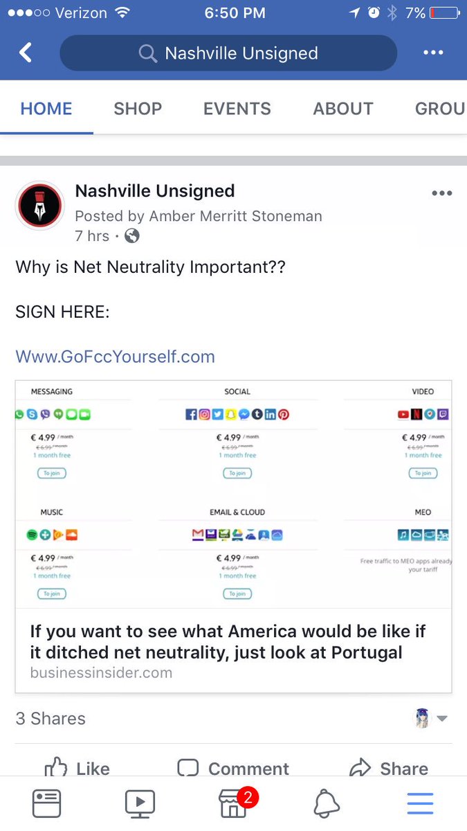 NashUnsigned's tweet photo. #saveOurInternet #NetNeutrality #saveTitle2 #protectOurInternet #freedomOfSpeech #freedomOfTheInternet #NashvilleUnsigned #UnsignedNashville #MusicSyncing #EmergingMusic #EmergingArtist #IndependentArtist #IndependentBand #UnsignedArtist #UnsignedBand #JoinTheMovement https://t.co/JyD5OCjynX