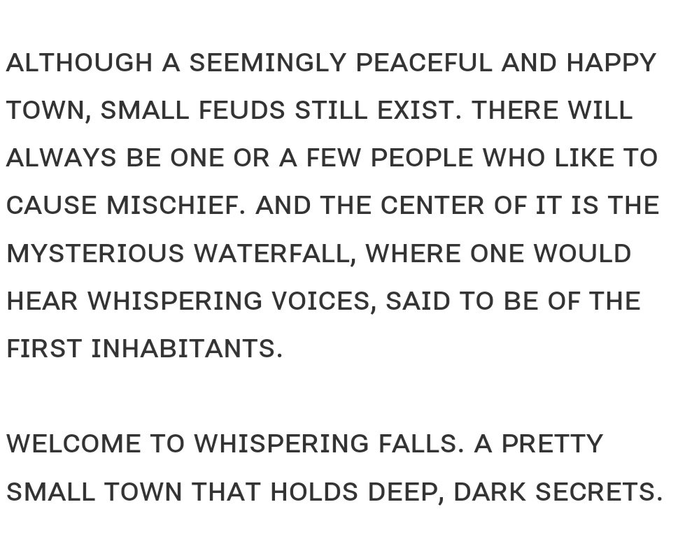 About Whispering Falls:
