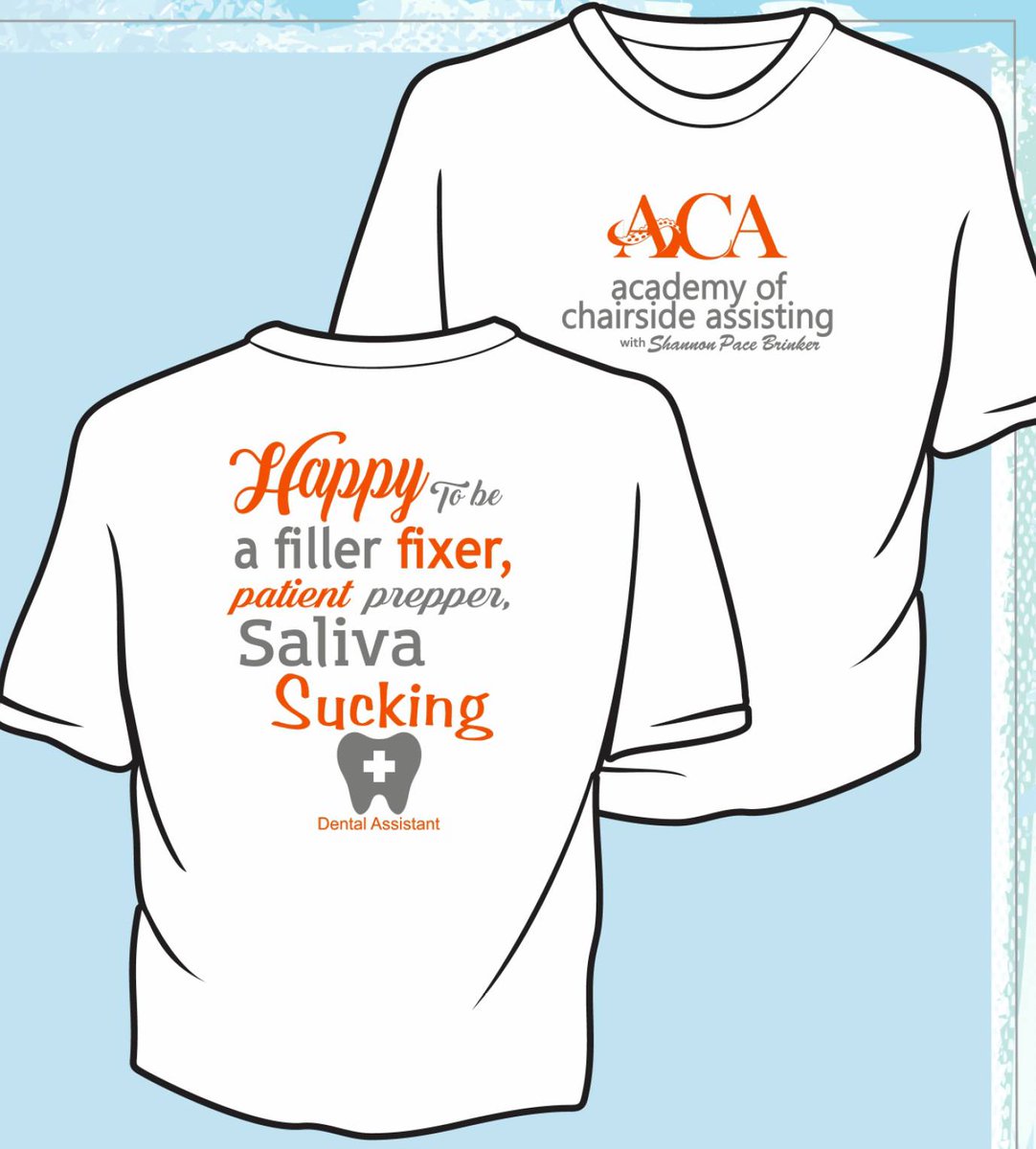 trainmyda's tweet photo. Are you at the @GNYDM? Find me and say HI! We are giving away these shirts during our sessions and If I or a team member sees you wearing one of them around the conference you will get an extra surprise! #ChairsideAssisting https://t.co/UKAgf7z8Sp
