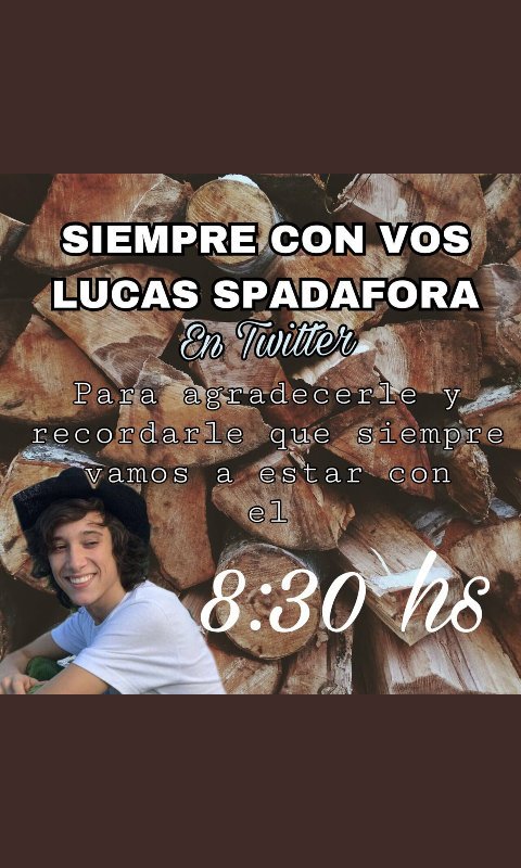 conshaSpadafora's tweet image. Si quieren ayudar😏 @LucasSpadafora SIEMPRE CON VOS LUCAS SPADAFORA