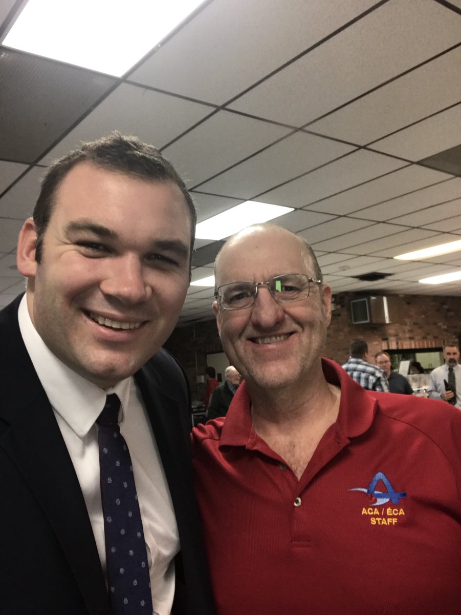 AlexFromBarrie's tweet photo. Pretty amazing turnout tonight at the #HuntersandAnglers dinner. Great food great people and obviously a great cause! https://t.co/Wofs1xglbQ
