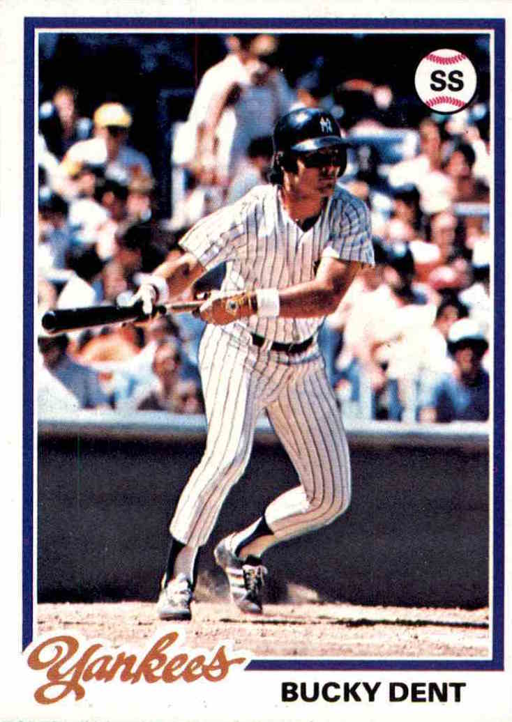 Happy birthday (66th) to Bucky Dent, one of the many huge figures in the rival. 