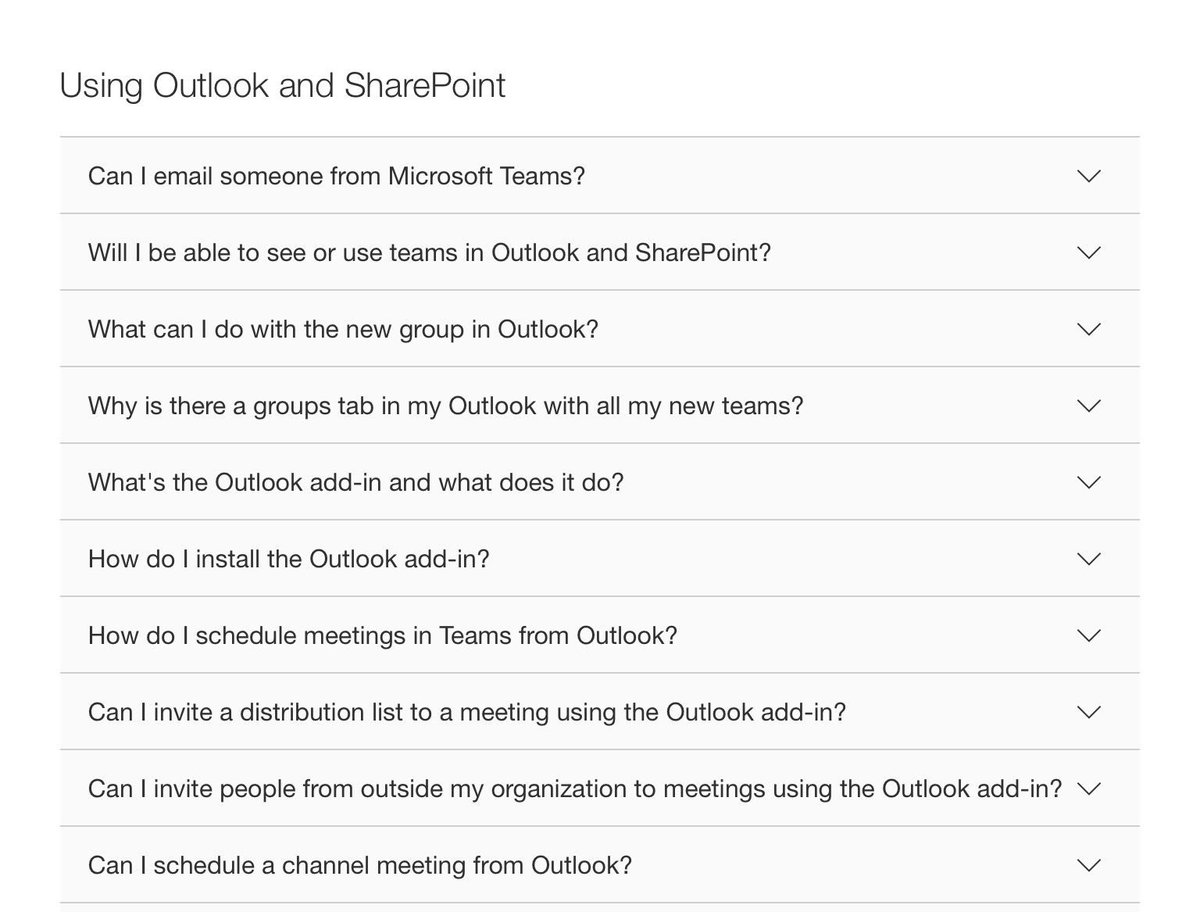 Tips on how to better integrate Outlook and SharePoint with <a href="/MicrosoftTeams/">Microsoft Teams</a>, plus more - support.office.com/en-us/article/… #mieexpert #edtech #edtechchat