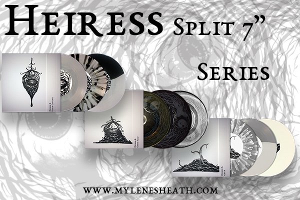 ICYMI: We're now taking pre-orders for a new split 7" series, featuring Heiress doing splits with Earth Control, Great Falls, and Griever. Check out all the details at this link: conta.cc/2AurXLa