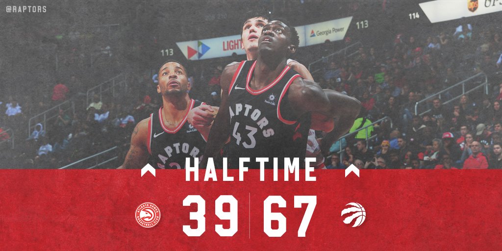 Raptors's tweet photo. Extra cushion for the 3rd 😉. #RTZ https://t.co/SQe2HvxxXu