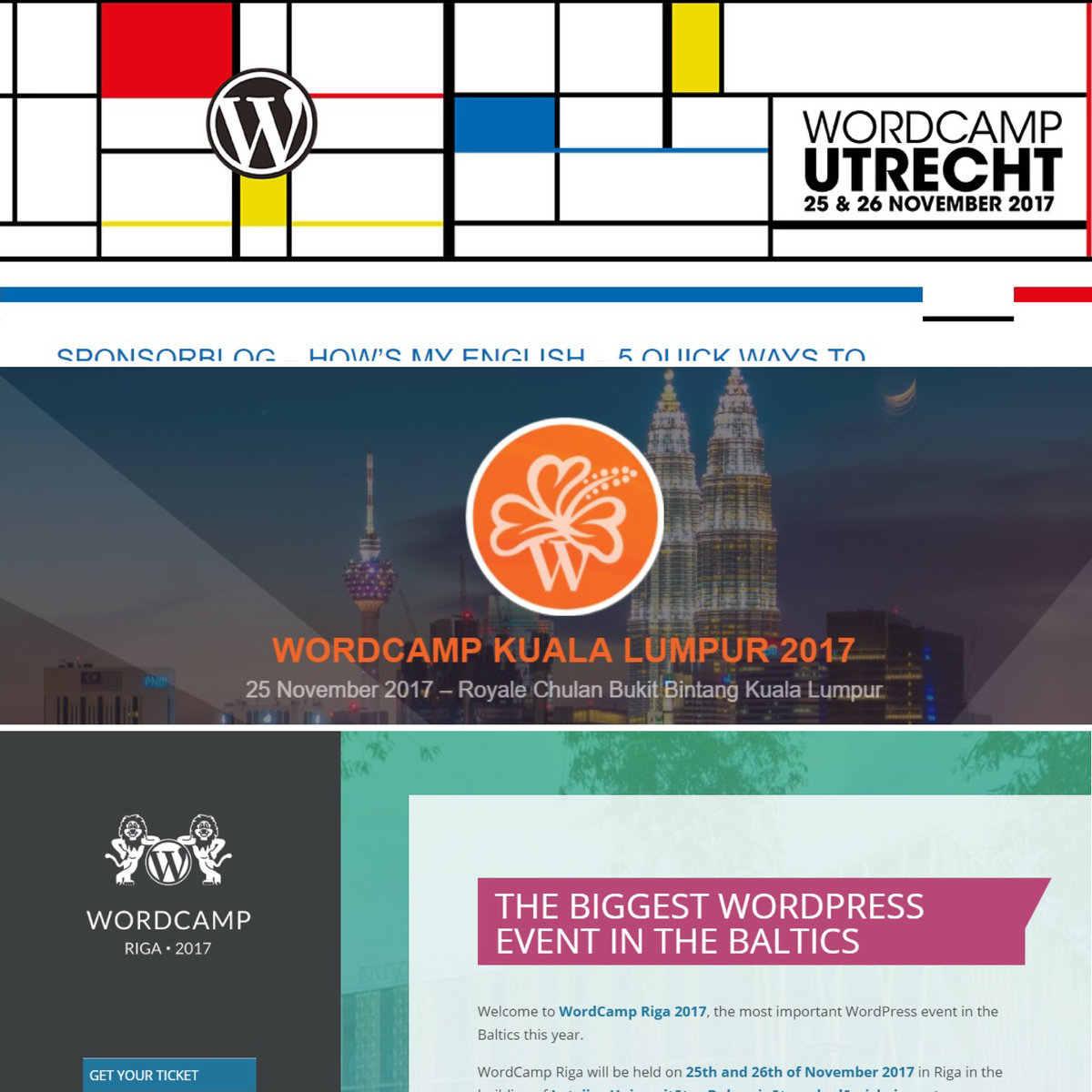 sucurisecurity's tweet photo. We're thankful for the #WordPress community empowering such great events to happen.
To all our friends and customers at:
- WordCamp Utrecht #WCUT
- WordCamp Riga #WCRiga
- WordCamp Kuala Lumpur, Malaysia #WCKL
Have a great time and be safe! https://t.co/AFz1S5oUeQ https://t.co/W6SzXn0MmB