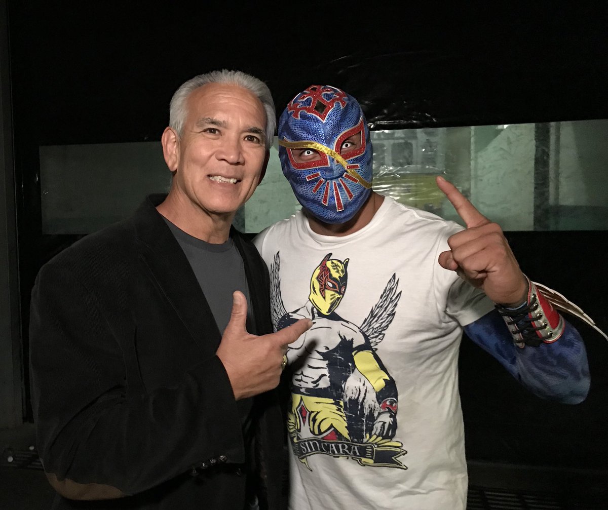CintaDeOro's tweet photo. An inspiration to anyone who wanted to โmake it to the big time.โ An island ๐ด man with a #LuchaSpirit... The Dragon ๐ RickySteamboat. ๐๐ผ๐๐ผ๐#Starrcade https://t.co/RlygdHxRiv