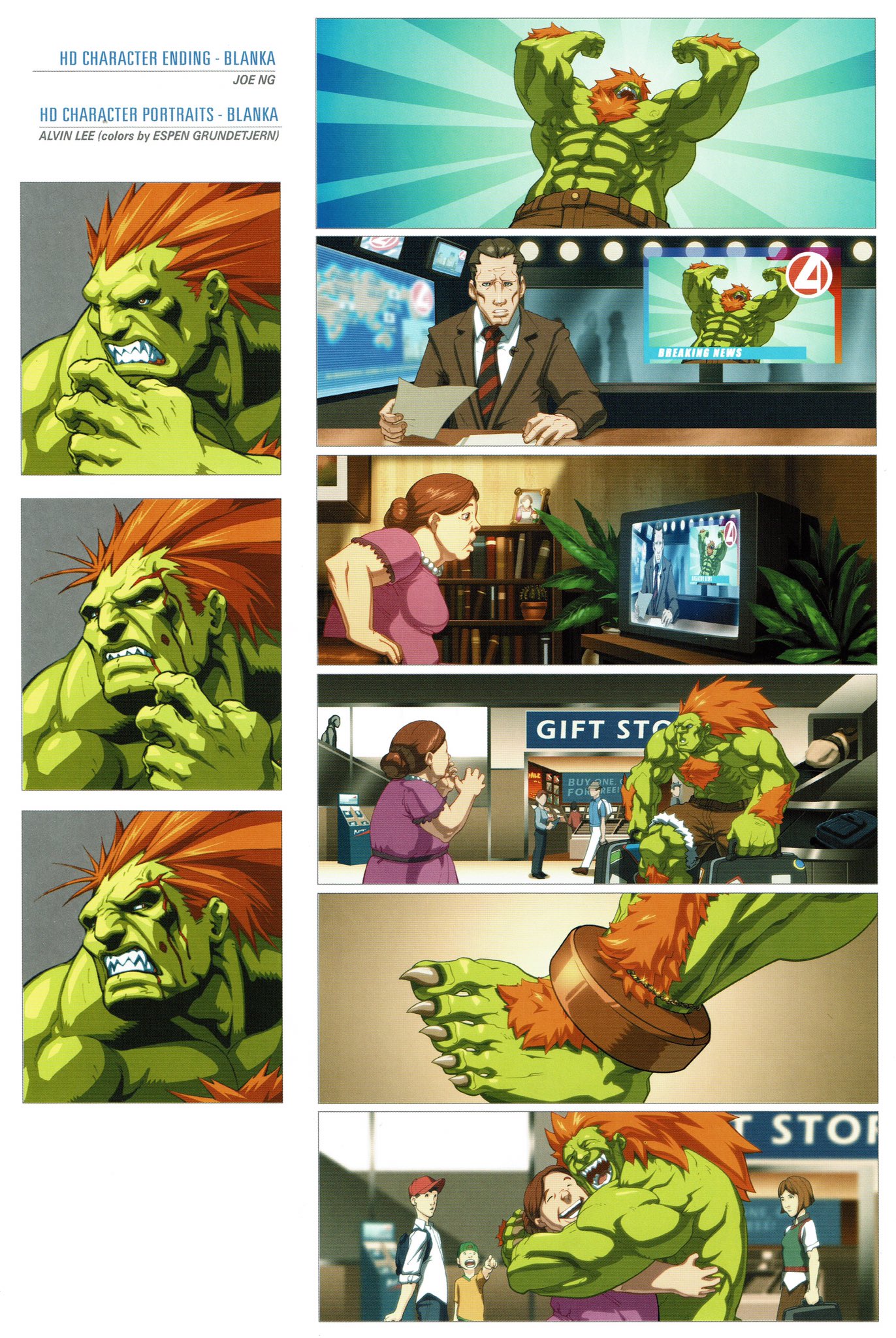 Blanka (Street Fighter)  Street fighter, Street fighter characters, Super street  fighter