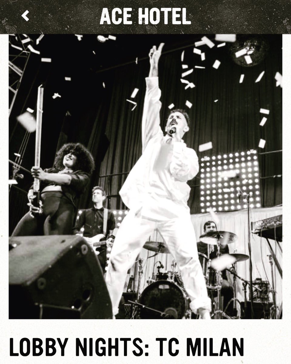 I DJ <a href="/acehotelnewyork/">Ace Hotel New York</a> lobby bar tonight 10-3 💃🏽💪🏽🙅🏽‍♂️🎶🕺🏽😈 COME HANG WIT ME 💙