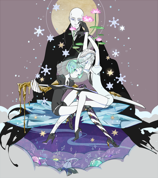 フォスフォフィライト(宝石の国) 「#宝石の国 」|らくちーのイラスト