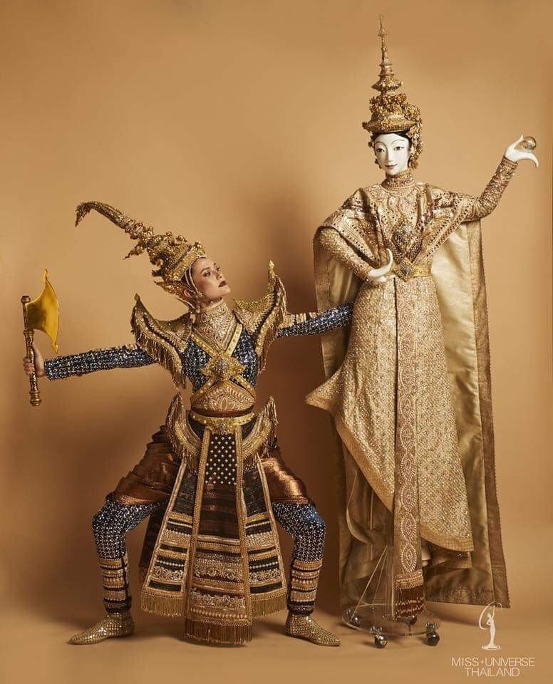pigeelek's tweet photo. ชุดประจำชาติเราสวยขนาดนี้ ไม่โหวตได้ไง #MissUniverse #THAILAND https://t.co/RkwR5N8rWg