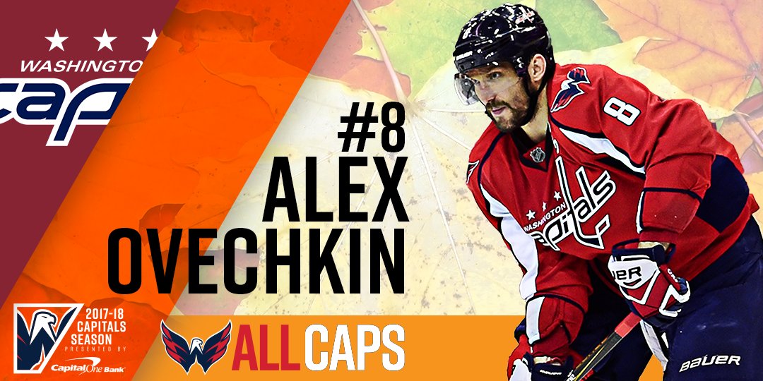 Capitals's tweet photo. OVECHKIN HATTY!! #CapsLeafs #ALLCAPS https://t.co/8C0Flz6MyX