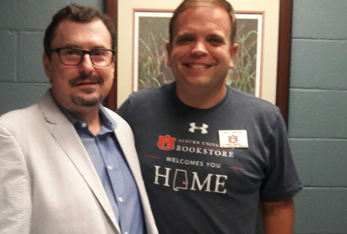 This is one happy course materials guru with today's big Auburn win. <a href="/aubookstore/">Auburn University Bookstore</a> <a href="/vitalsource/">VitalSource®</a> <a href="/VerbaSoftware/">Verba Software</a>  #thatcampusstoreguy