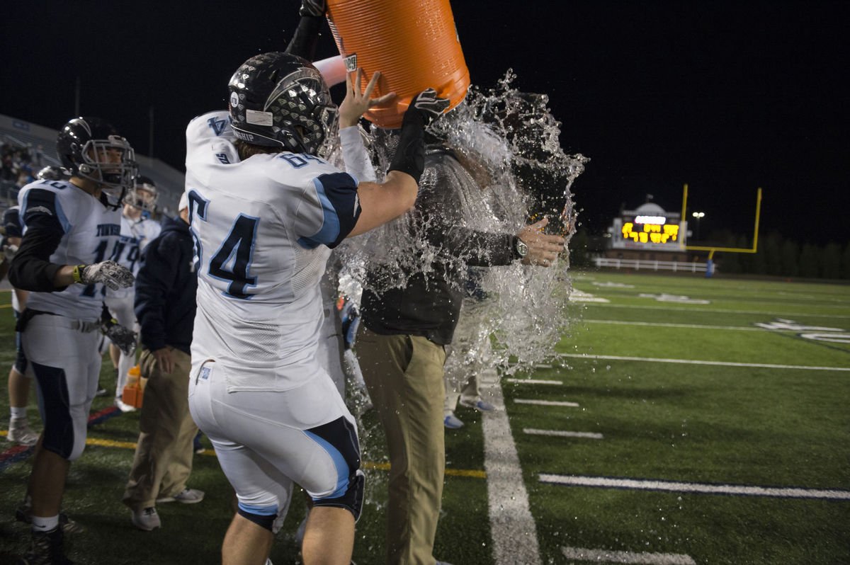 LancasterSports's tweet photo. FULL STORY &amp; 20 PHOTOS (including behind-the-scenes stuff): Manheim Township captures 1st District 3 football crown in school history https://t.co/kY510mMyi4 https://t.co/HUagA1GxSA