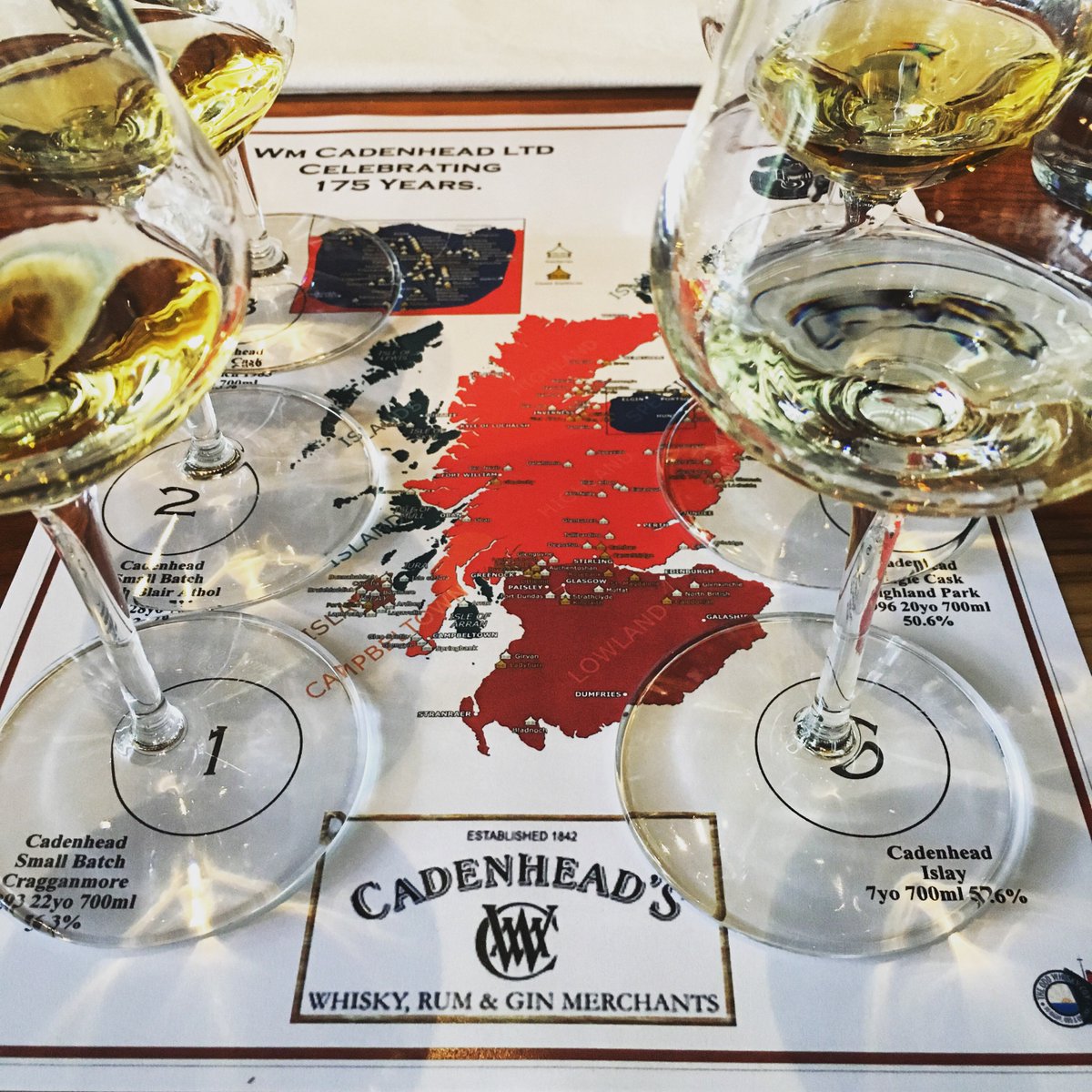 Great <a href="/WmCadenhead/">Wm Cadenhead Ltd</a> tasting at The Elysian yesterday. Thank you <a href="/WHISKYG33K/">Kelvin Low</a> and  <a href="/todaysoddwhisky/">The Odd Whisky Coy</a> for the educative and delicious afternoon.