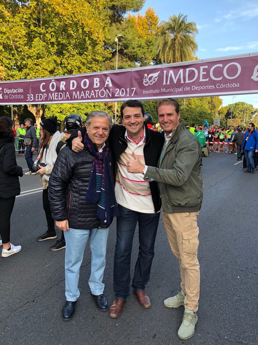 Buenos días! Arranca la Media Maratón de Córdoba! Mucha suerte a todos los que ayudáis a que esta cita sea cada año más grande