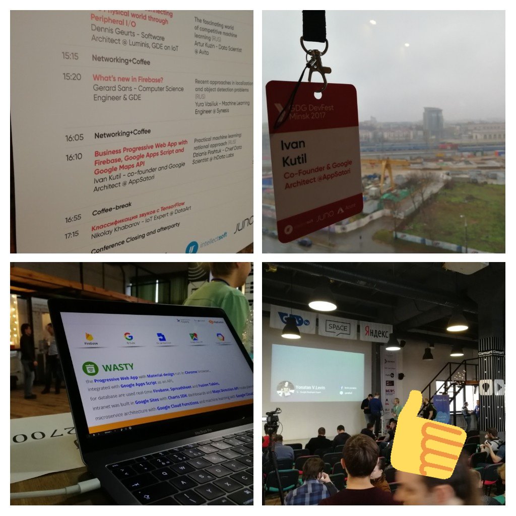 ivankutil's tweet photo. Great #Devfest Minsk 2017, great people. I love community events, that are made by heart, not profit or glory!

Thank you #devfestby #minsk #gde https://t.co/RobdWdNxDS