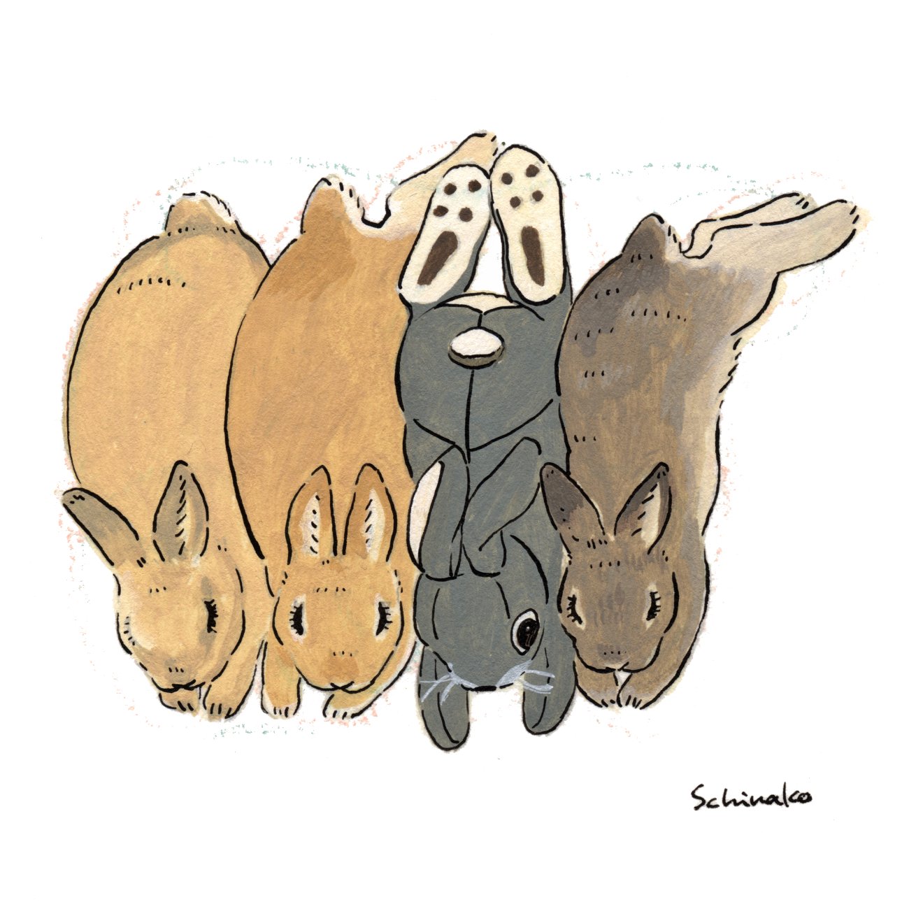Schinako Moriyama Illustrator Ar Twitter みんな大好きikeaのぬいぐるみうさぎさん イラスト T Co Osgjw186lj Twitter