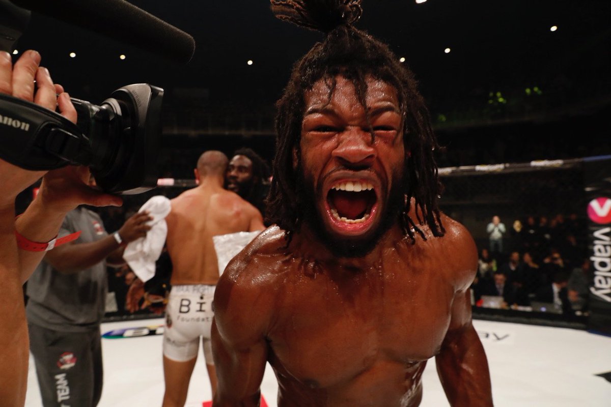 CageWarriors's tweet photo. Raw emotion. π±
Dominique Steele defied critics with a main event win last night at #CW89. Catch the replay on @UFCFightPass! π π https://t.co/SqTMxofc2f