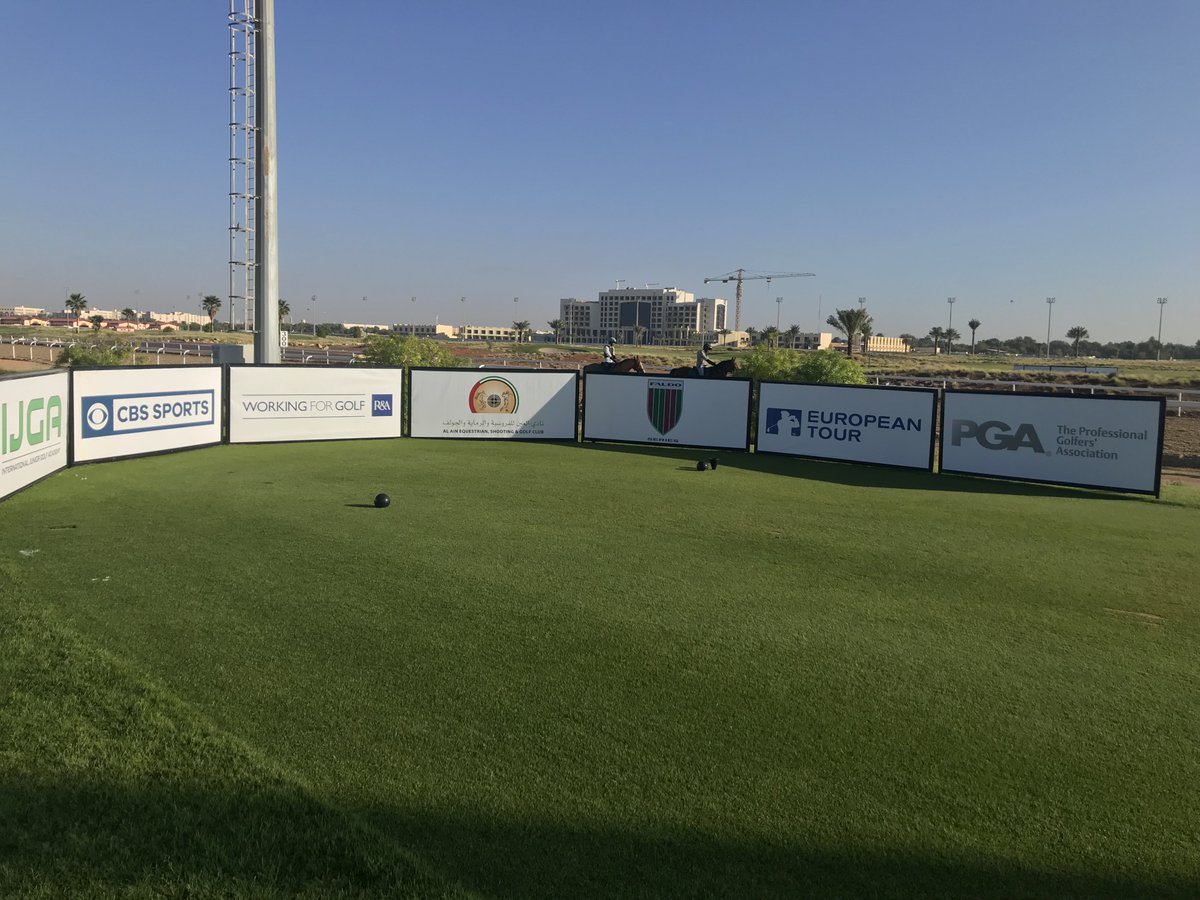 tompro66's tweet photo. We are ready for the off!!! @FaldoSeries grand final here @aesgc official practice day. Good luck to all competitors. #aesgcgolf https://t.co/jzUg38nD1n
