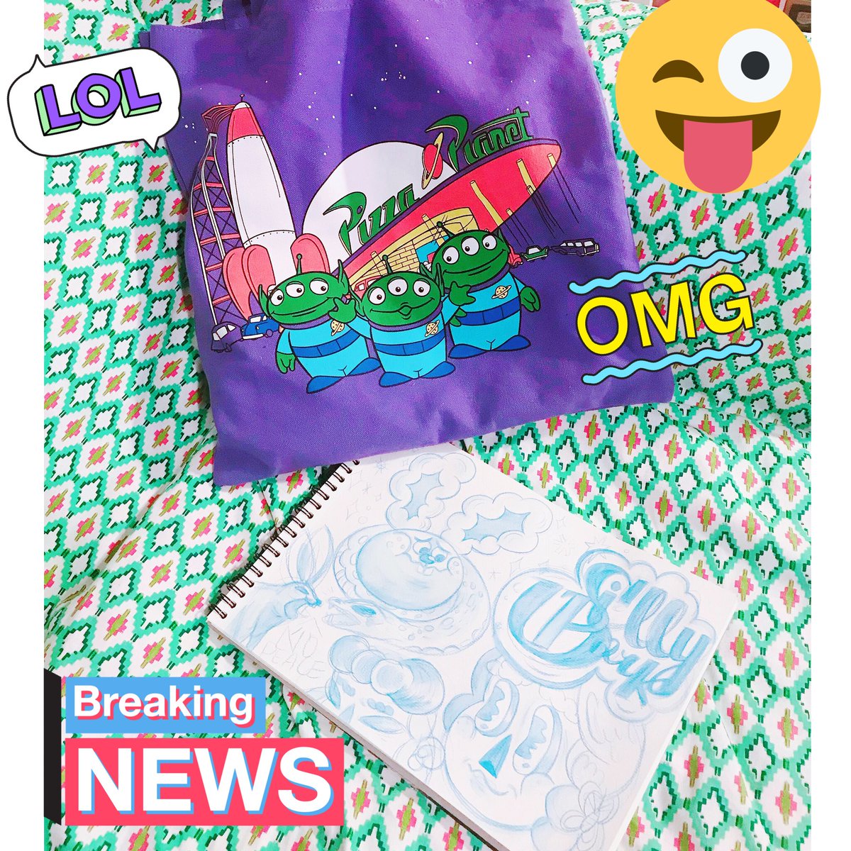 SillyPark67's tweet photo. Doodle&amp;alien https://t.co/sgDSbIciga