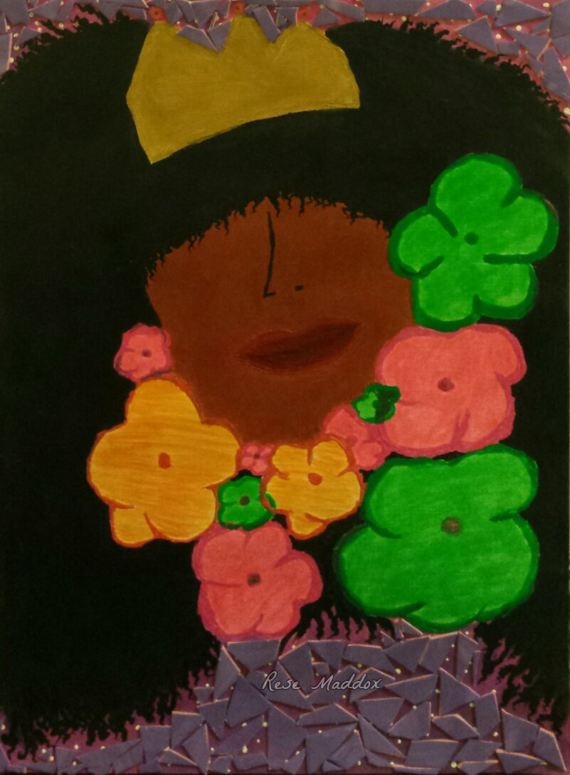 Tileized's tweet photo. 12 in. x 16 in.
"Flower Queen" 🌸👑
If interested in this piece, DM or Tileized@gmail.com!
#mosaic #art #tileized #flower #queen #nature #universe #woman #blackwoman #afro #crown #gold #naturalhair #hair #jewels #pretty #beautiful #lovely #artlover #artlovers #amazing #gallery https://t.co/5vIkdHMWxU
