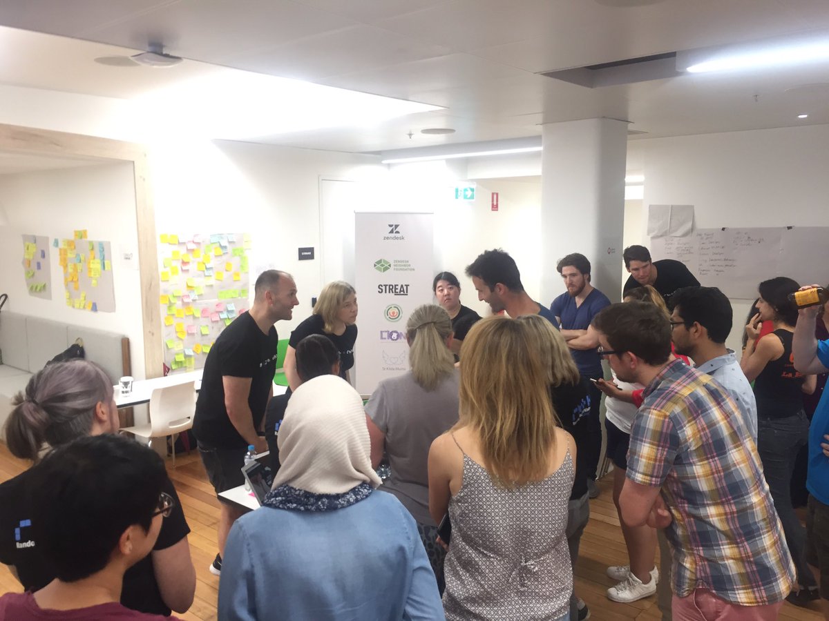 rhokmelb's tweet photo. Some really impactful solutions to real world problems! Now for judging and people's choice voting #hackathon #hack4humanity https://t.co/We5FsO3xAr