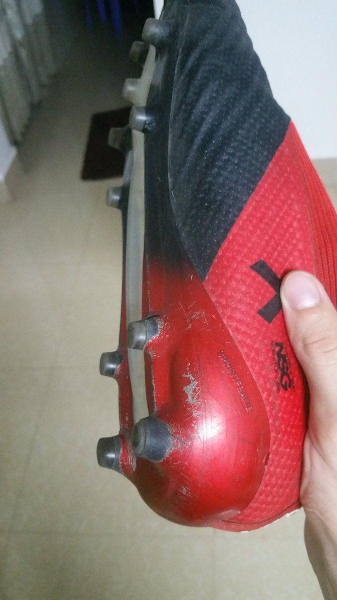 greg_preston's tweet photo. @ProD_Soccer disappointed with your boots. 6 months and broken already. £160 down the drain https://t.co/Bgsbv3umbi