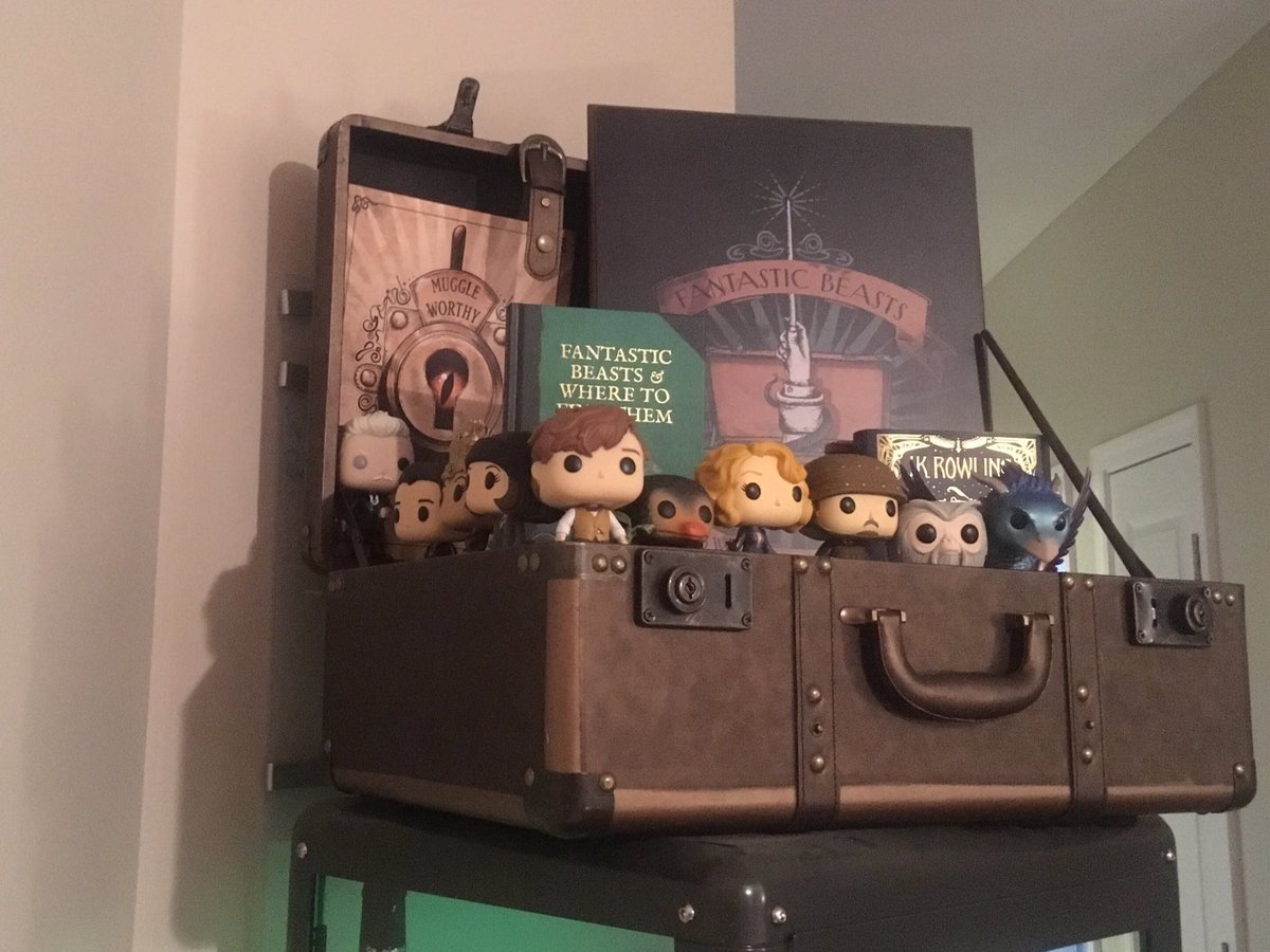 AndiBenn's tweet photo. Hey @GameStop, here's a glimpse of our collection. We pop hunt any chance we get and love adding new characters #ExpressYourShelfie #contest https://t.co/ncAhMHjtNu